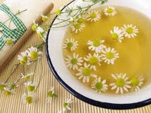 Chamomile decoction